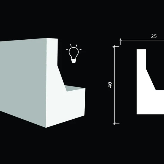 Молдинги и уголки DD616
