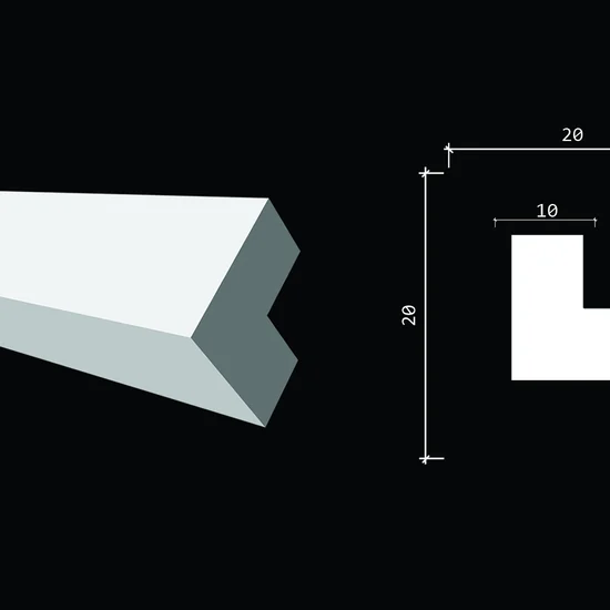 Молдинги и уголки DD802