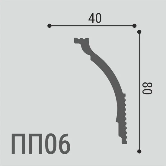 Карнизы ПП06 80*40