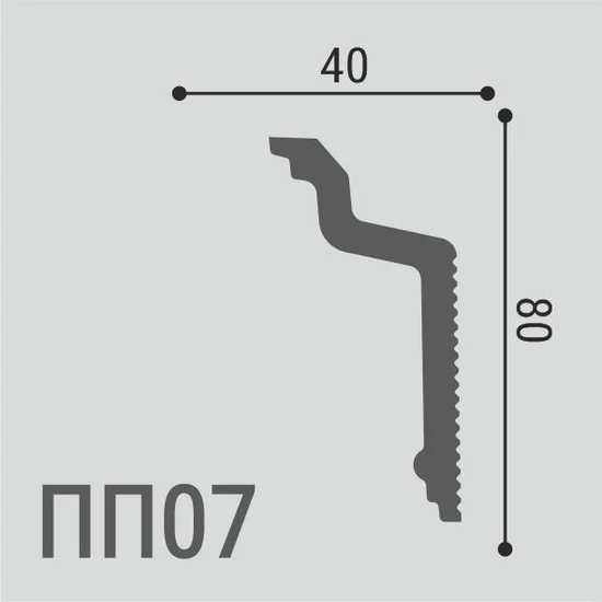 Карнизы ПП07 80*40