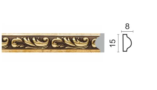 Цветная Лепнина 130-1223