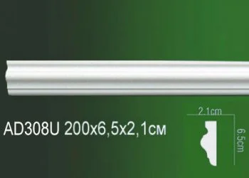 Молдинги и уголки AD308