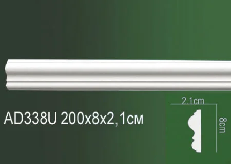 Молдинги и уголки AD338