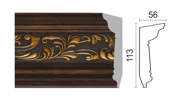 Цветная Лепнина D129-966