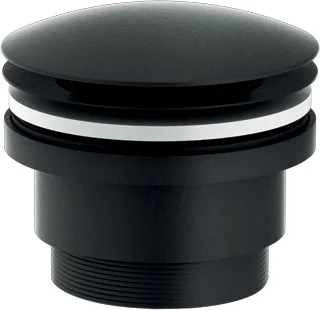 Сантехника Донный клапан Nobili Push AV00110/11BM, матовый черный