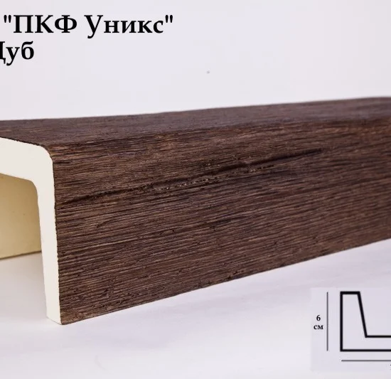 Балки и доски М12 Дуб